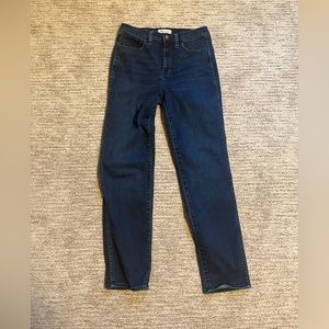 Madewell Stovepipe roadtripper slim straight jeans size 27